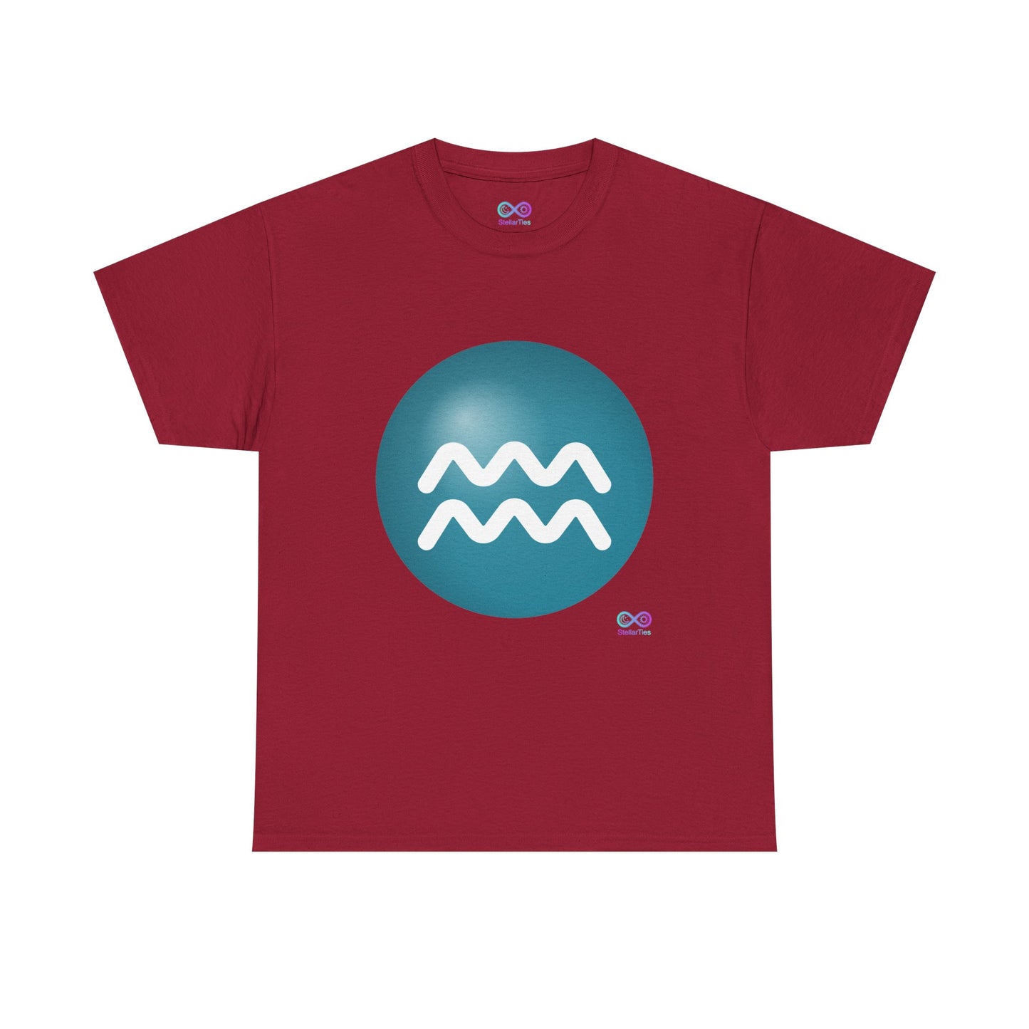 Women's Aquarius Zodiac Symbol Tee