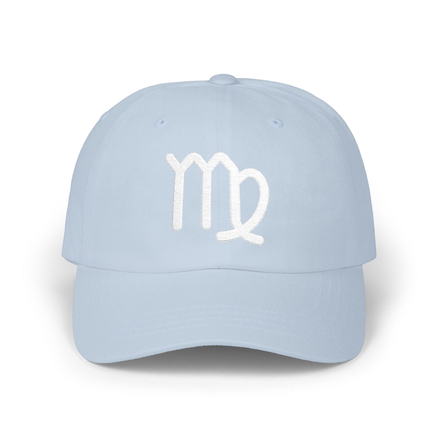 Virgo Zodiac Hat — White Glyph