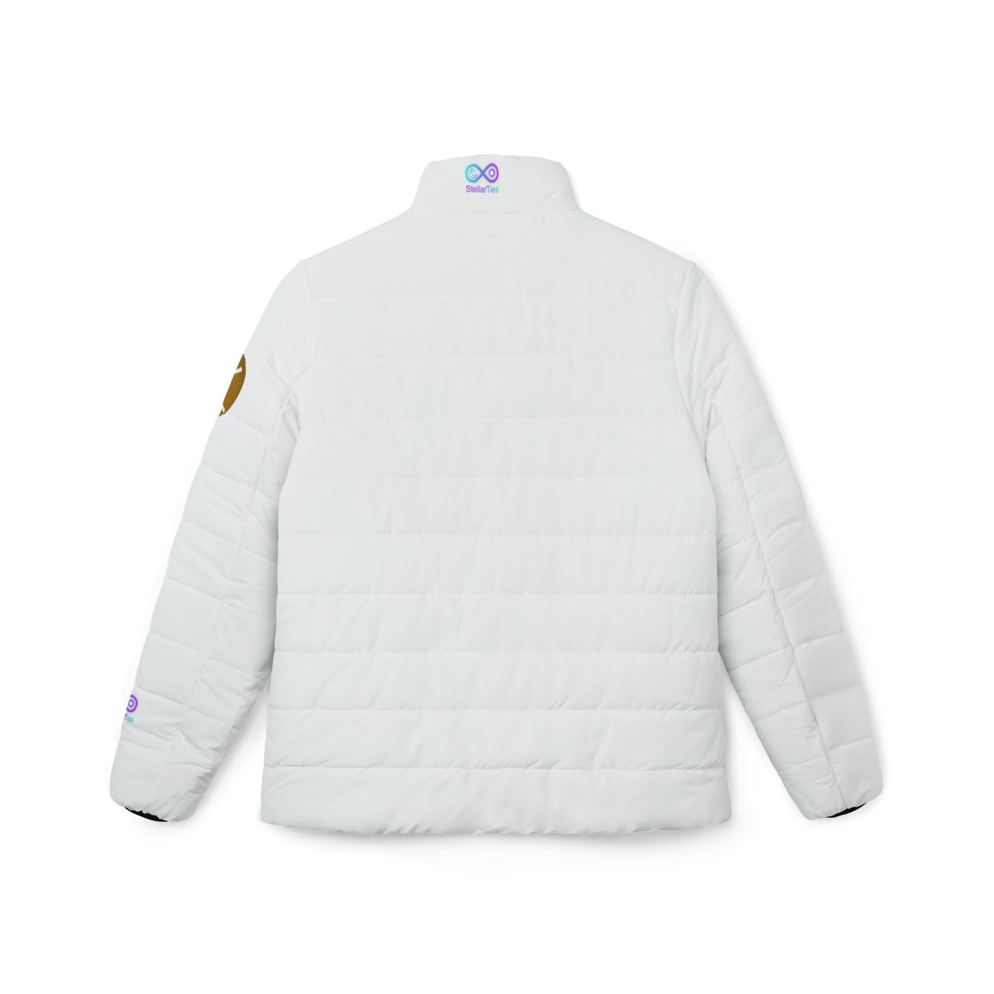 Women's Gemini White Quilted Puffer Jacket
