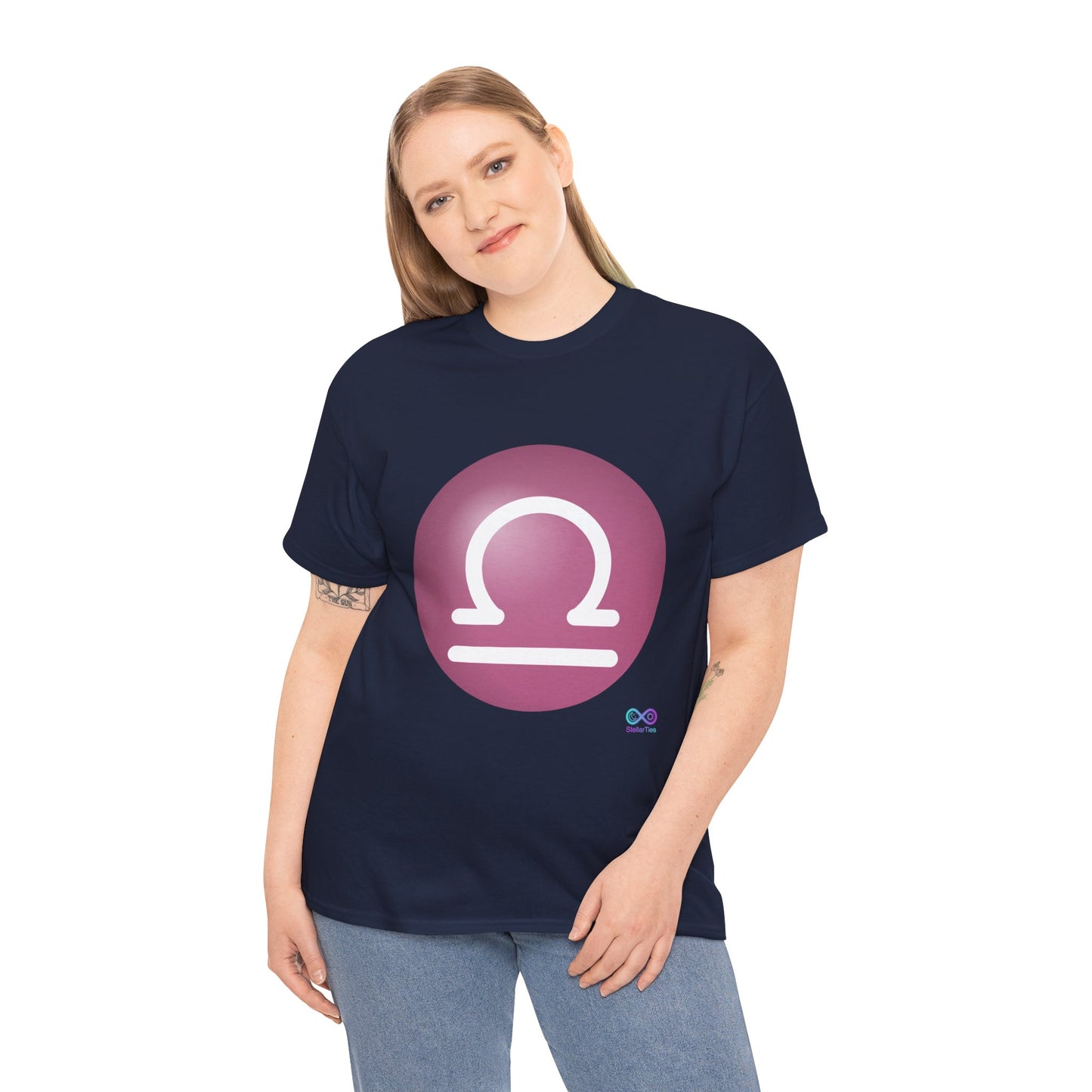 Women's Libra Zodiac Symbol Tee