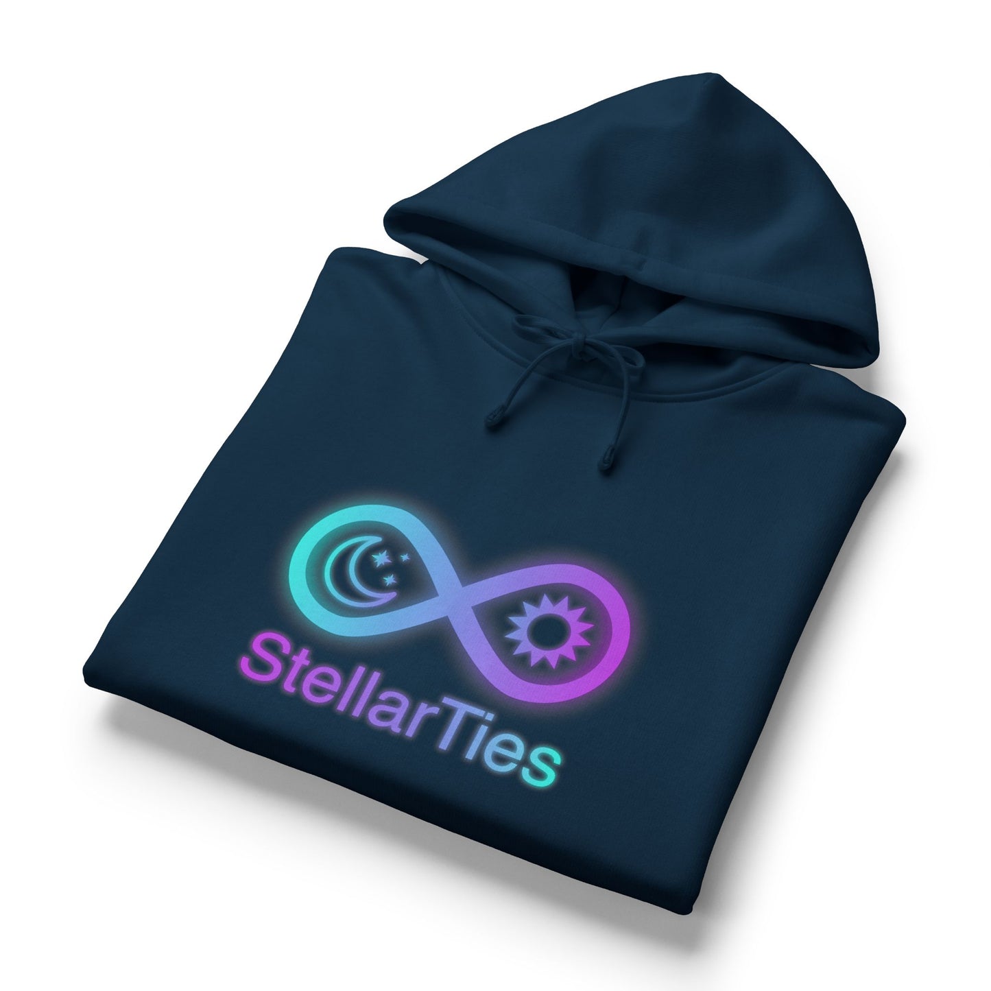 Women's StellarTies Infinity Logo Hoodie — Women's Organic Casual Pullover