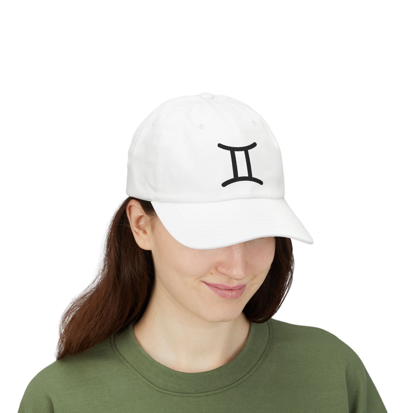 Gemini Zodiac Hat — Black Glyph