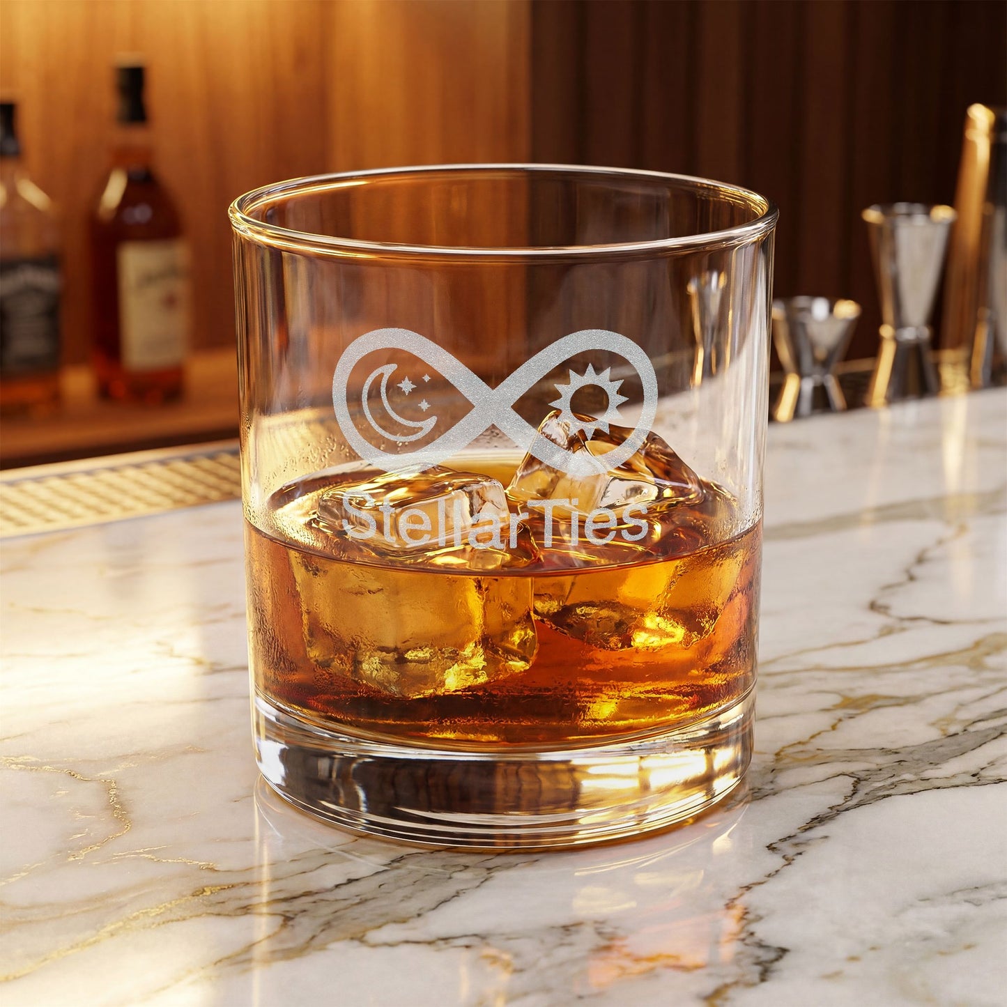 StellarTies Whiskey Glass