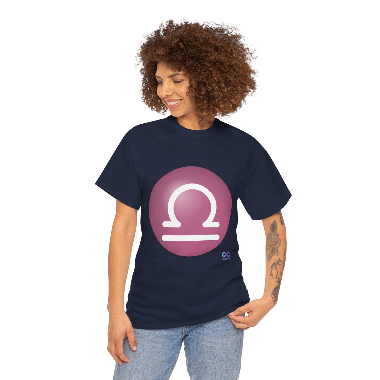 Women's Libra Zodiac Symbol Tee