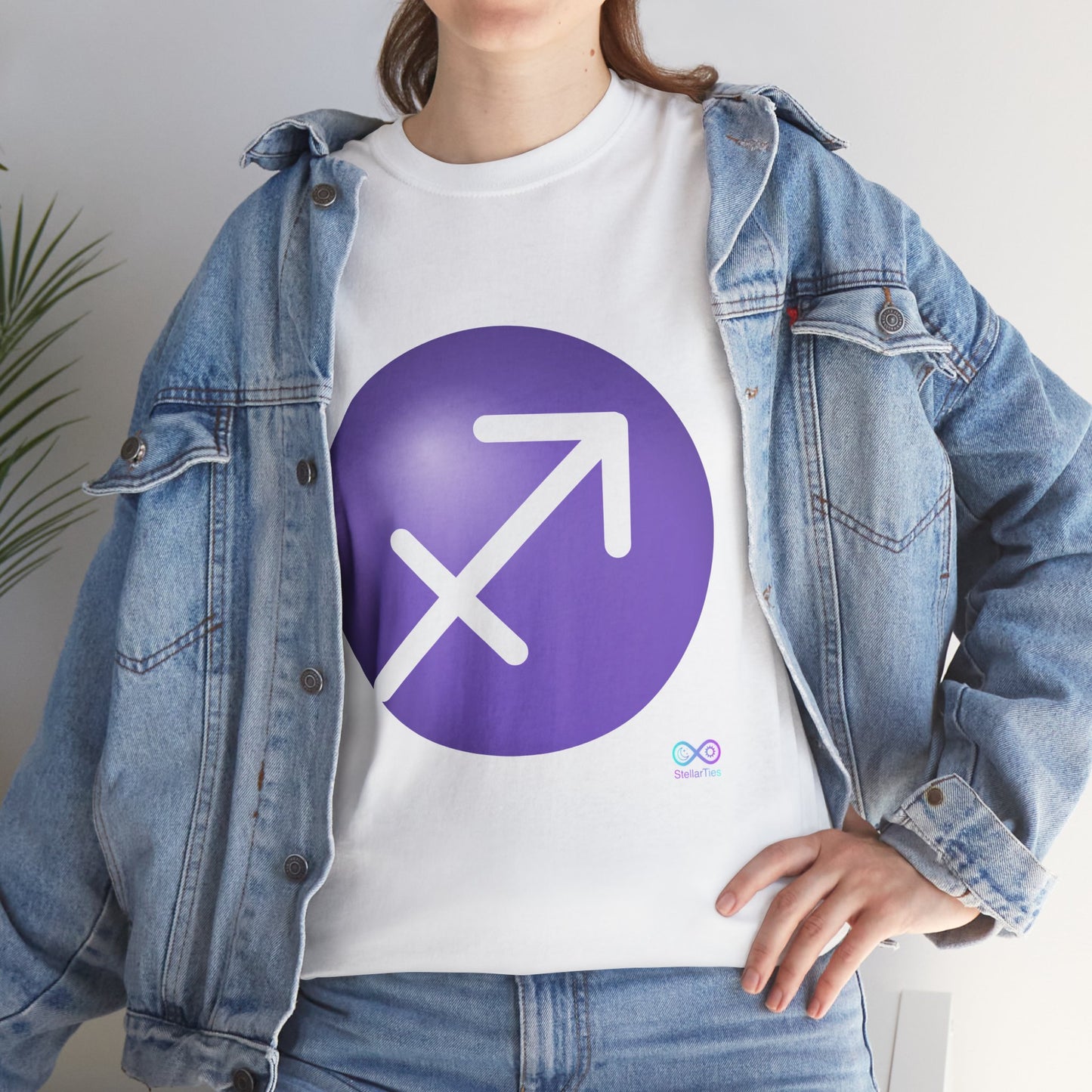 Women's Sagittarius Zodiac Symbol Tee