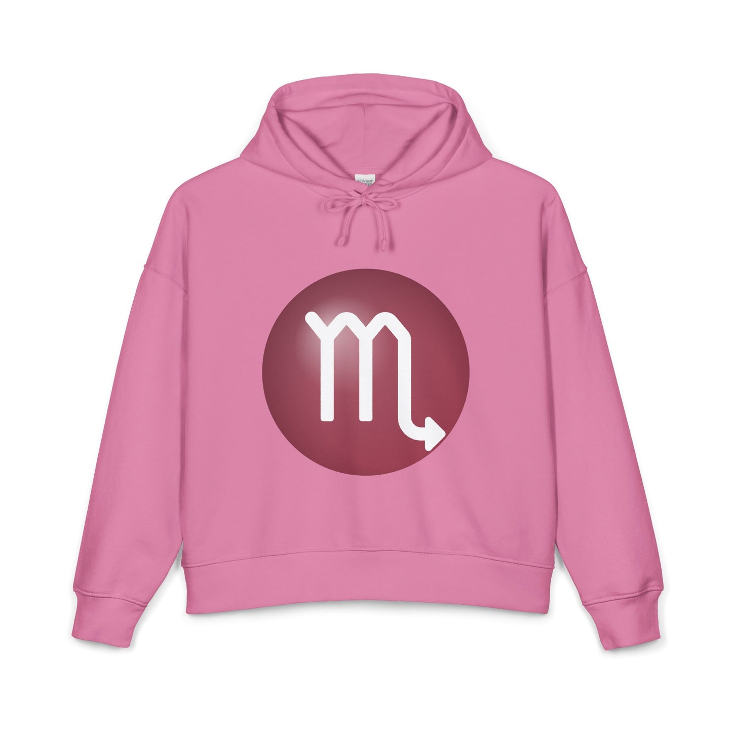 Women's Scorpio Glyph Organic Hoodie — Zodiac Astrology Sweatshirt