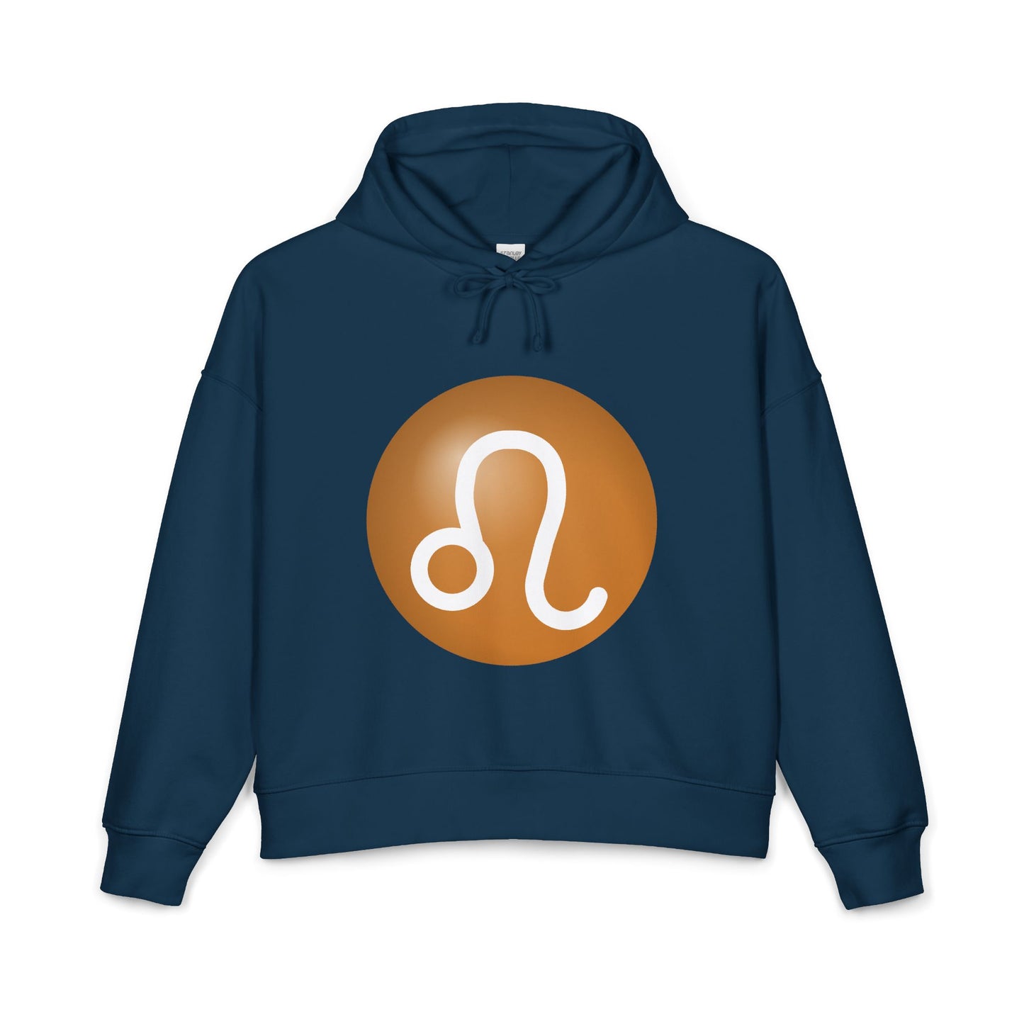 Women's Leo Zodiac Hoodie — Organic Midweight Astrology Sweatshirt
