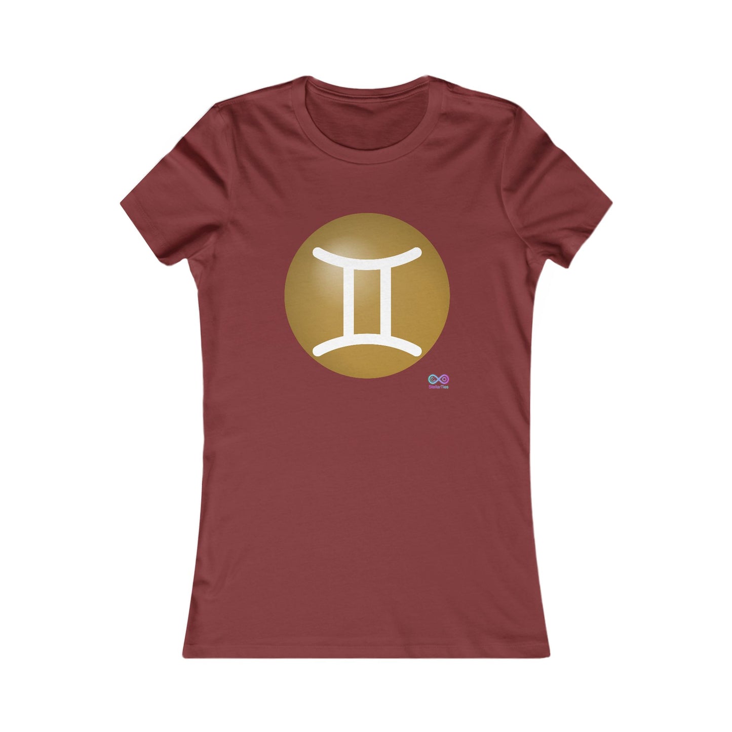 Women's Gemini Zodiac Glyph Tee