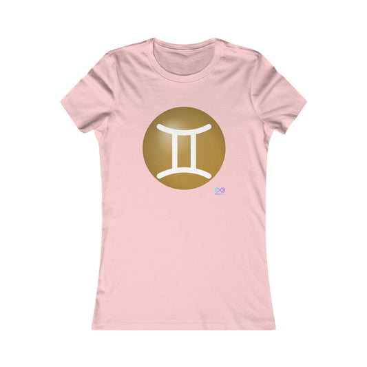 Women's Gemini Zodiac Glyph Tee