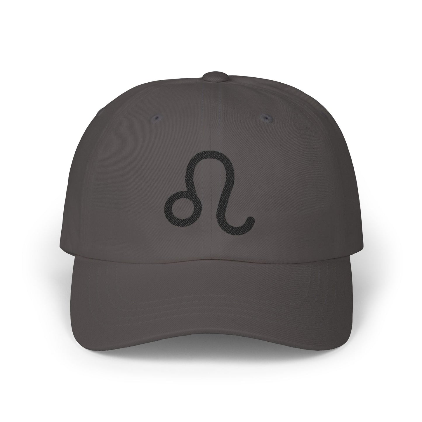 Leo Zodiac Hat — Black Glyph