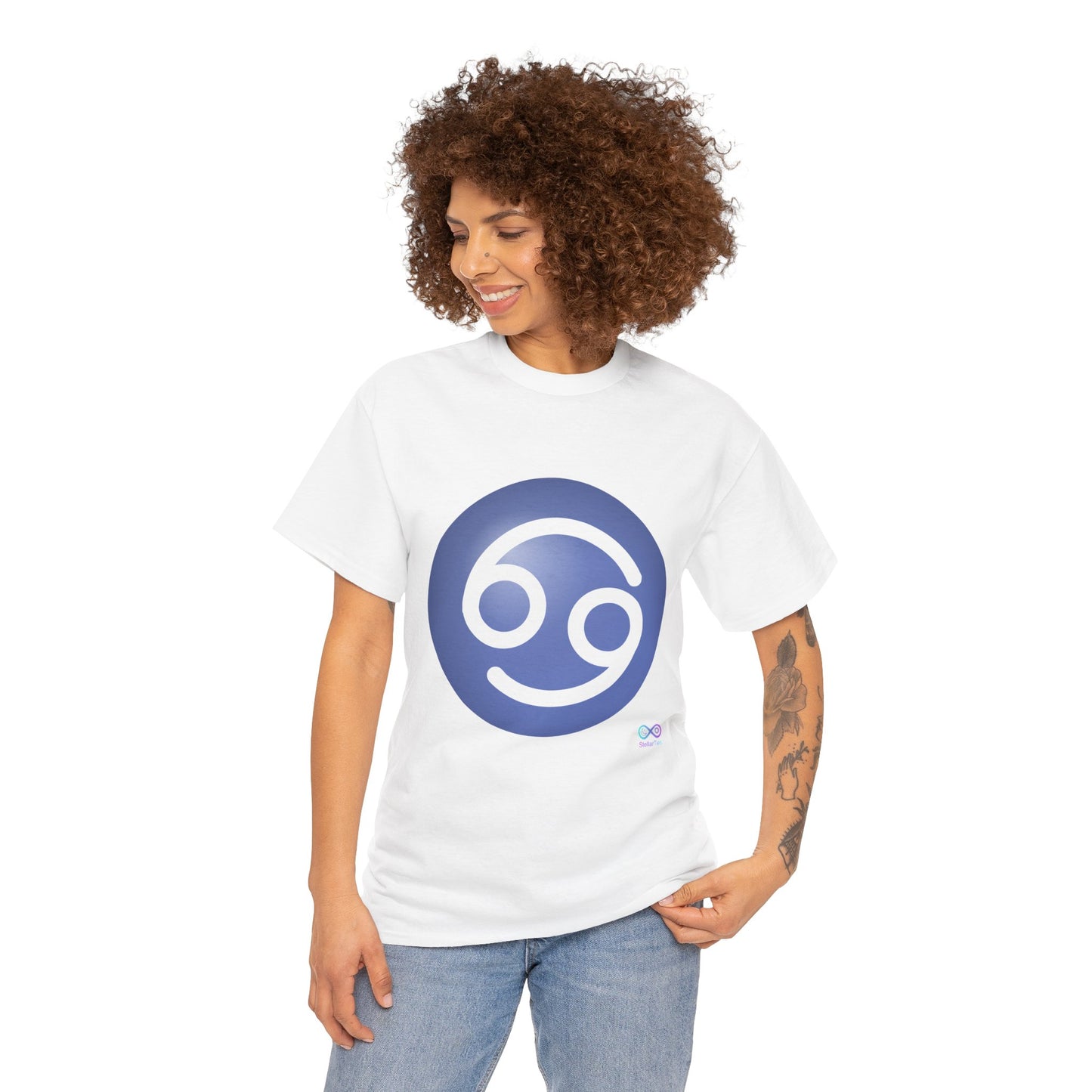 Women's Cancer Zodiac Symbol Tee