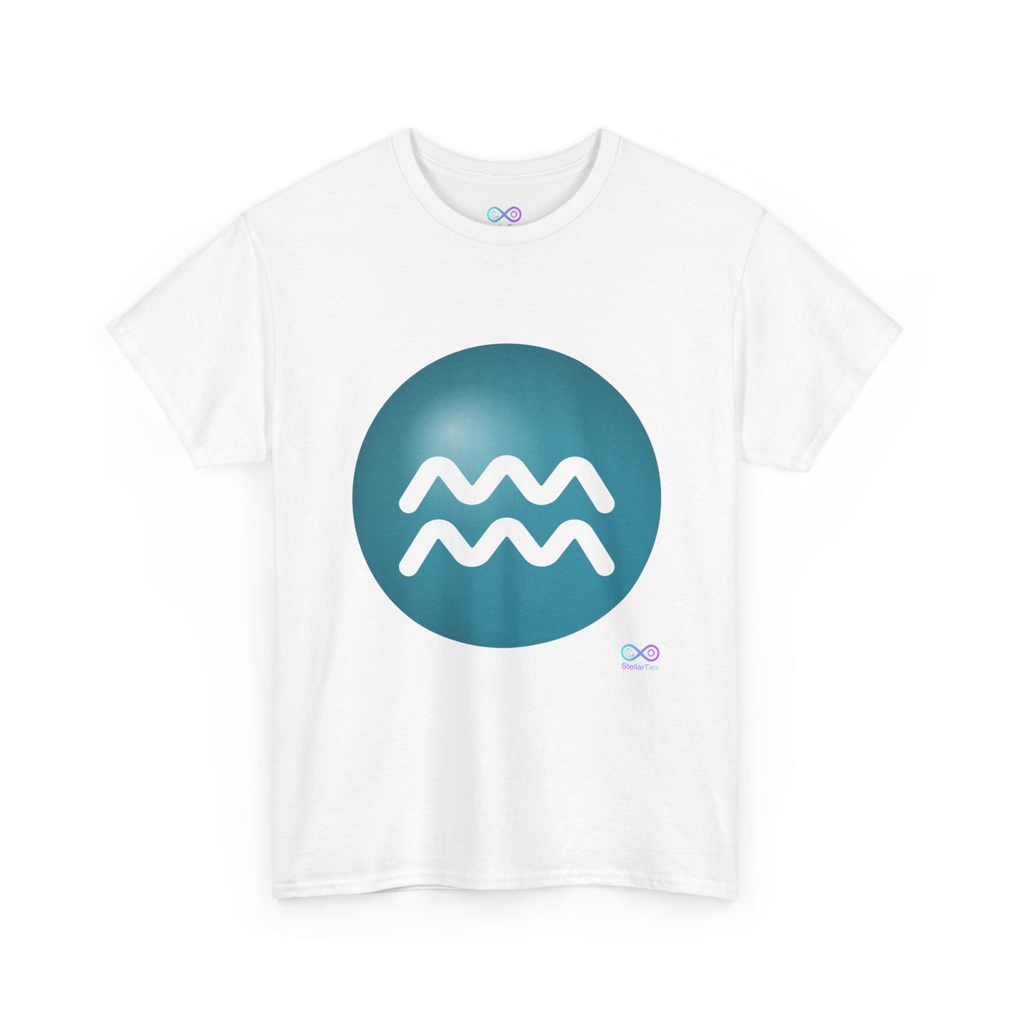 Women's Aquarius Zodiac Symbol Tee