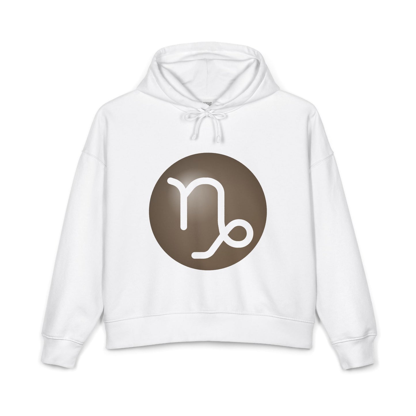 Woman's Capricorn Zodiac Hoodie — Organic Midweight Astrology Sweatshirt