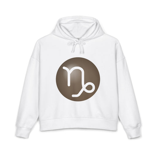 Woman's Capricorn Zodiac Hoodie — Organic Midweight Astrology Sweatshirt
