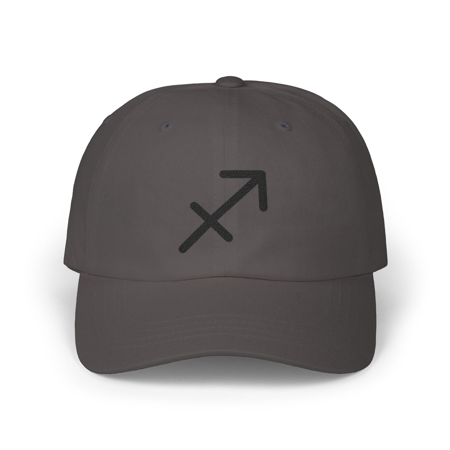 Sagittarius Zodiac Hat — Black Glyph