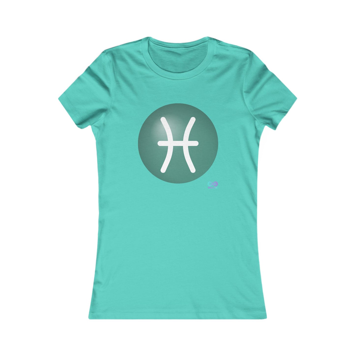 Women's Pisces Zodiac Glyph Tee