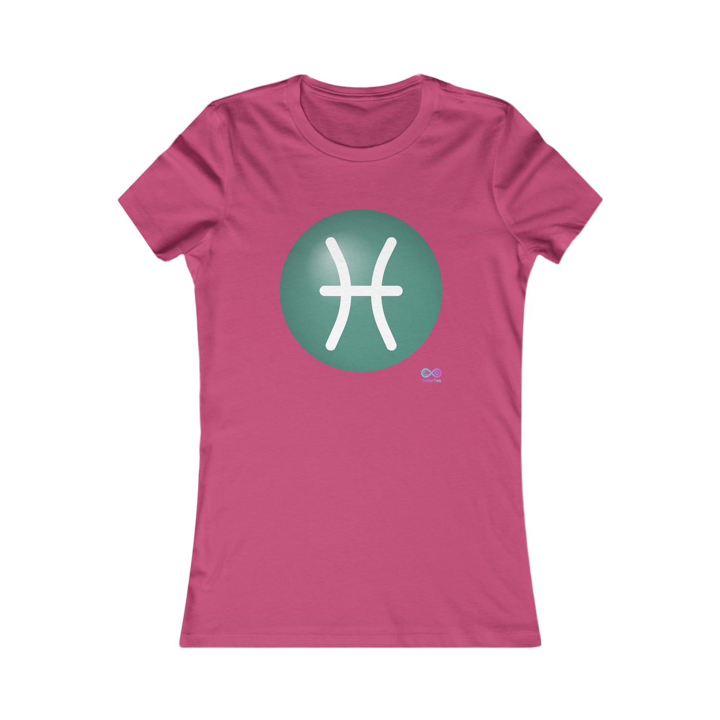 Women's Pisces Zodiac Glyph Tee
