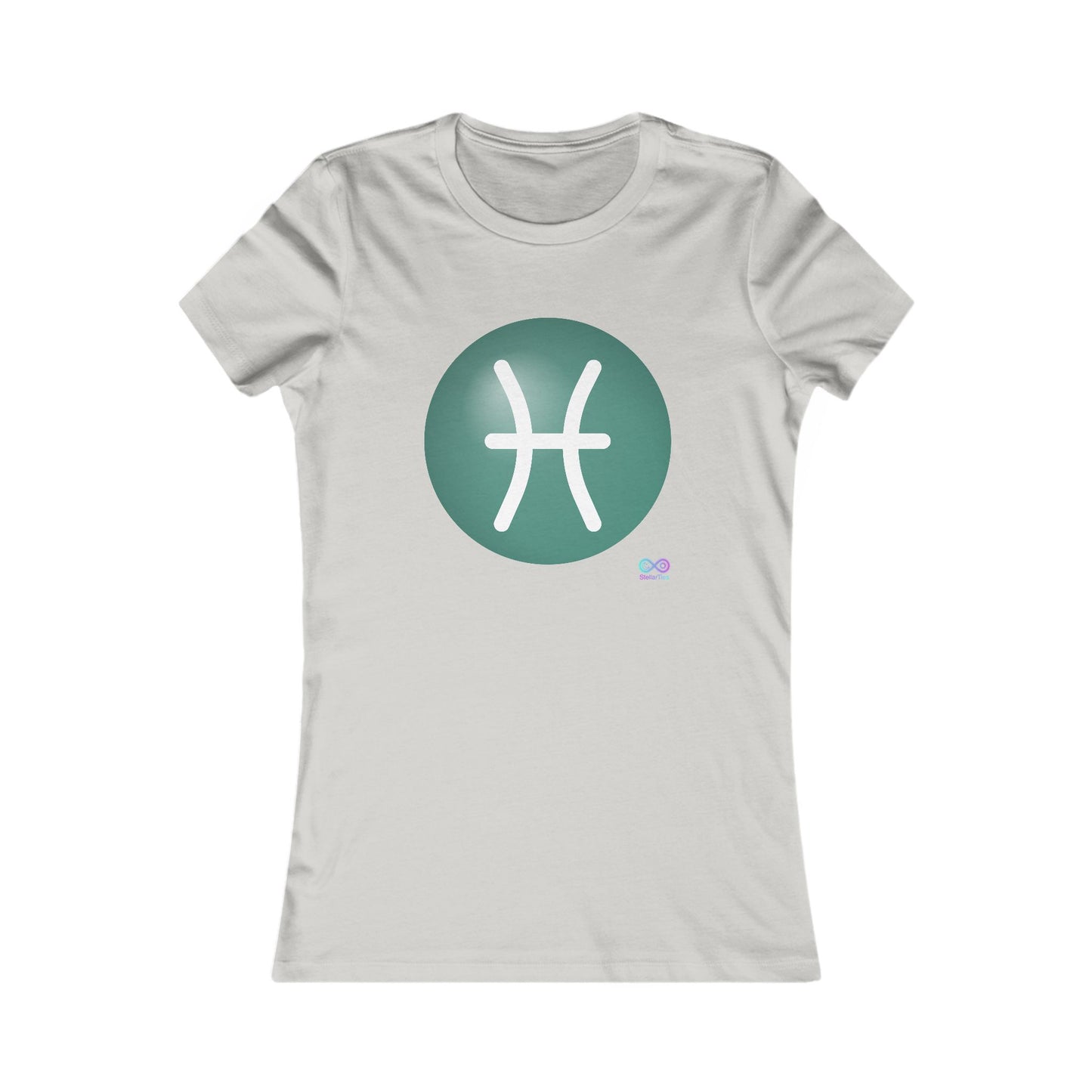 Women's Pisces Zodiac Glyph Tee