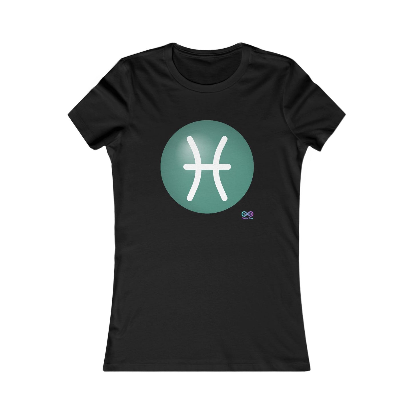 Women's Pisces Zodiac Glyph Tee