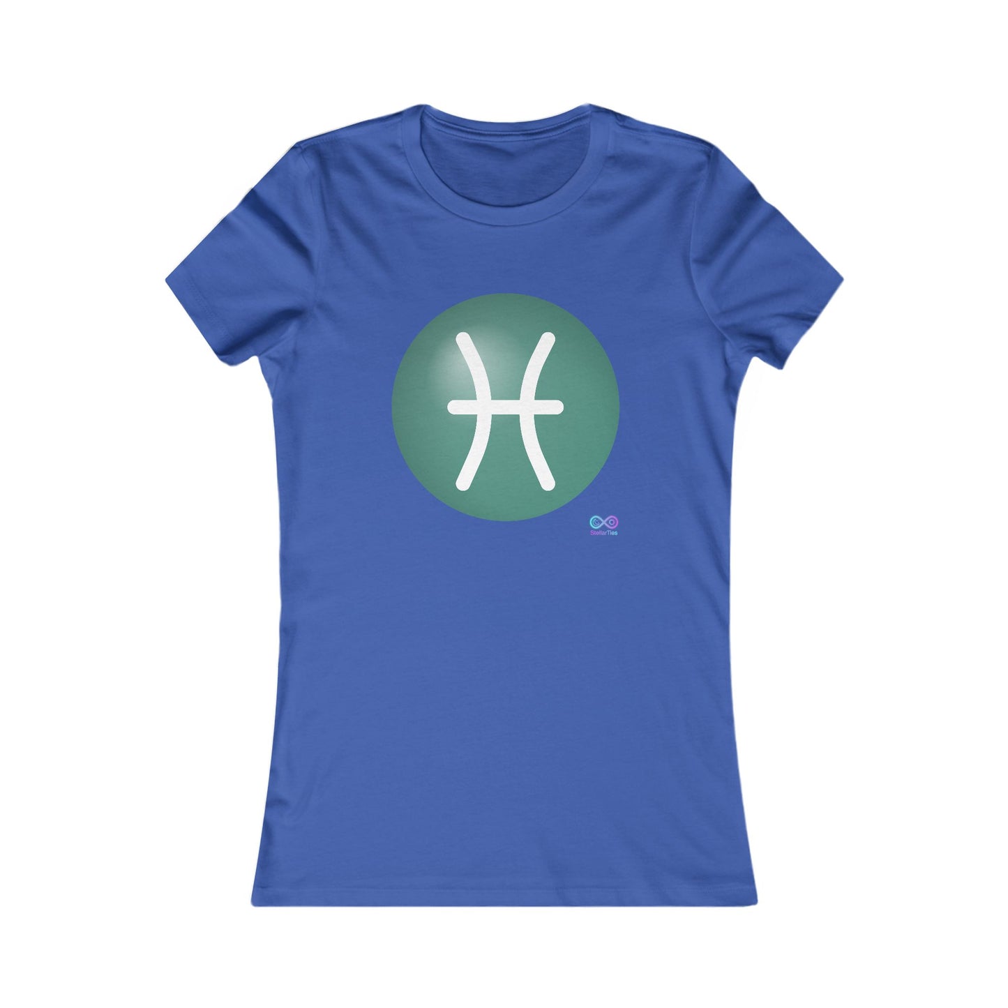 Women's Pisces Zodiac Glyph Tee