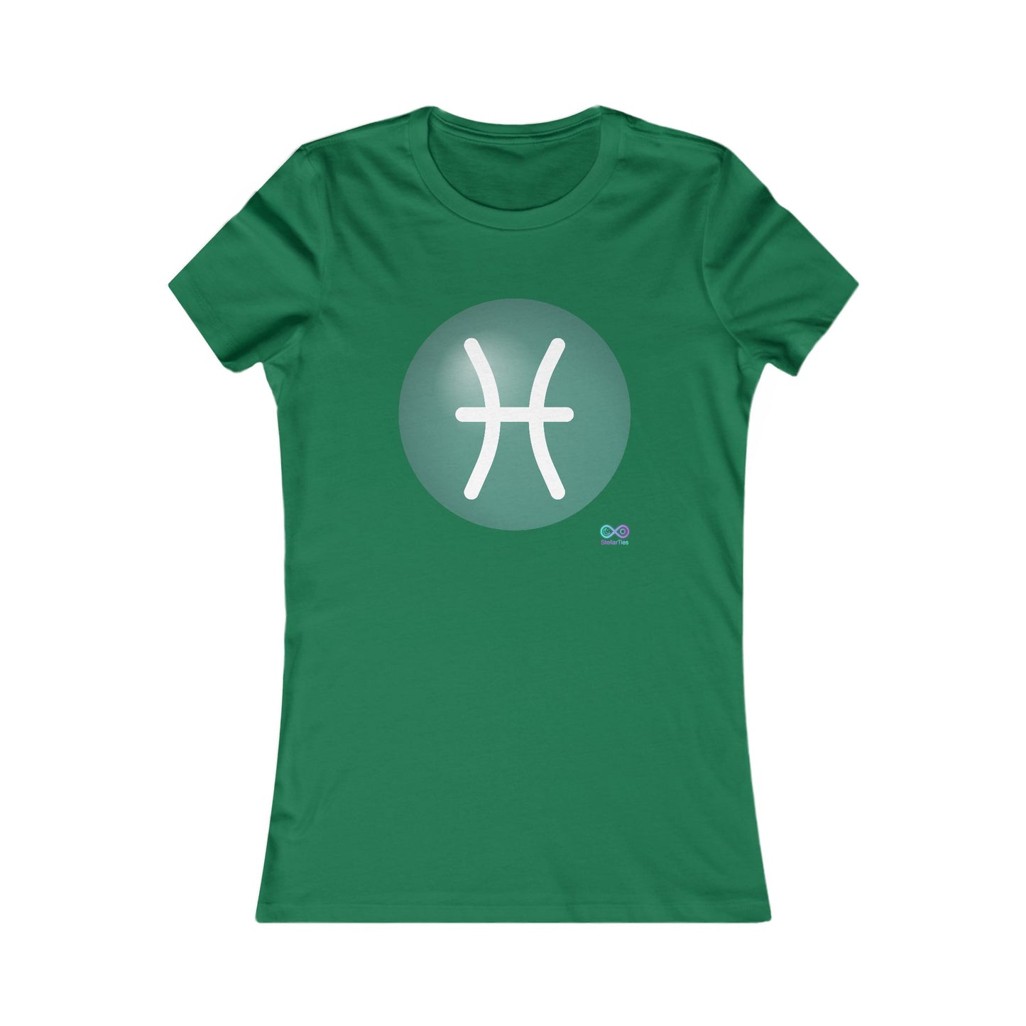 Women's Pisces Zodiac Glyph Tee