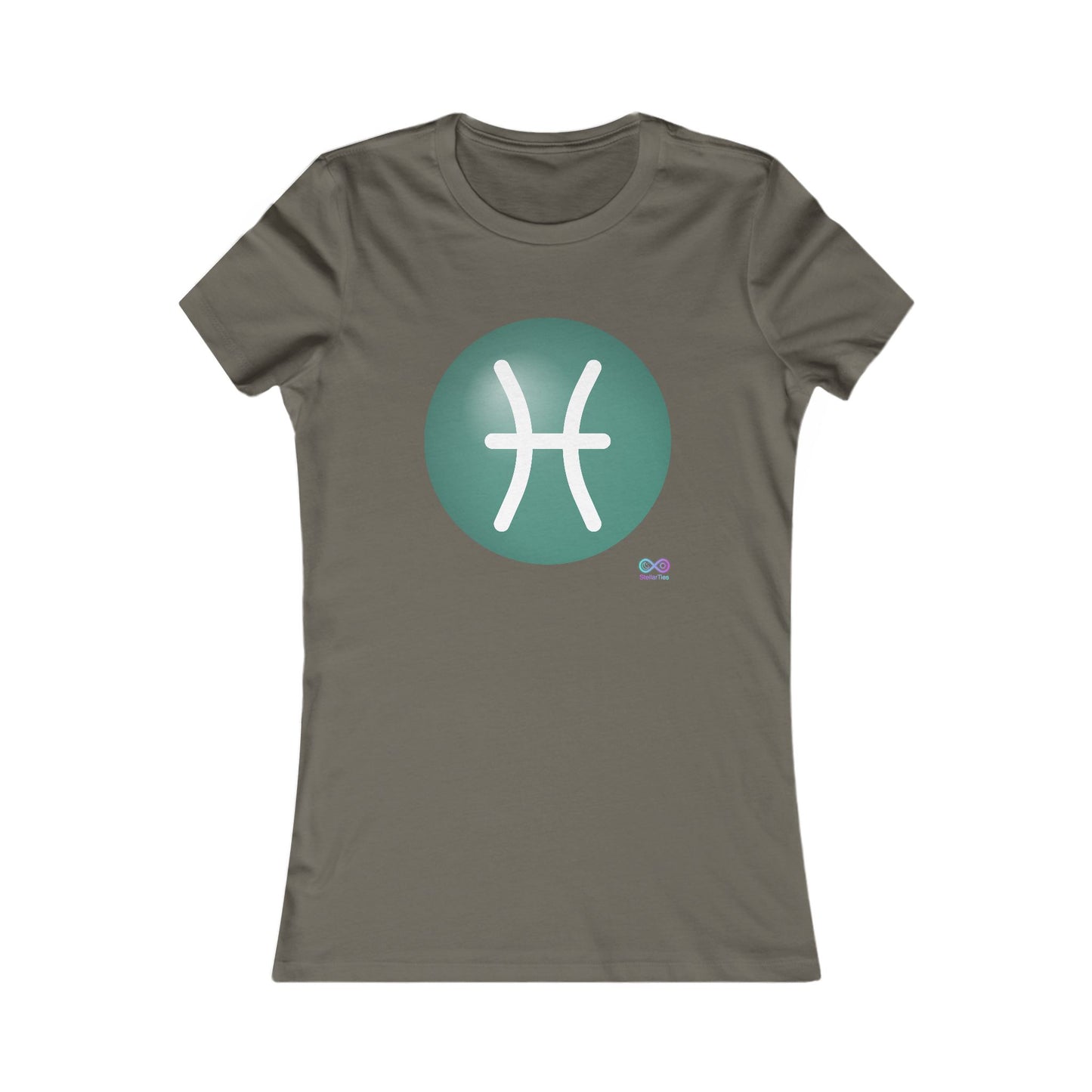 Women's Pisces Zodiac Glyph Tee