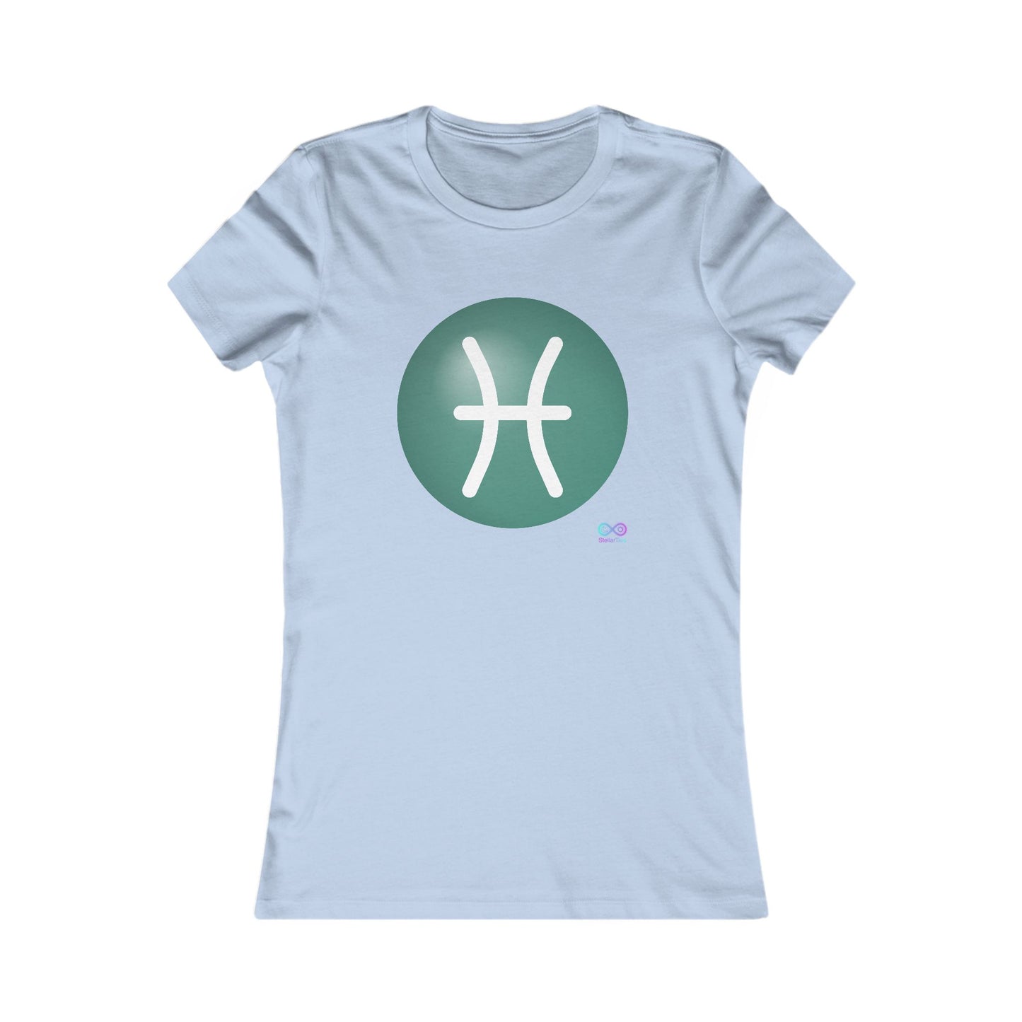 Women's Pisces Zodiac Glyph Tee