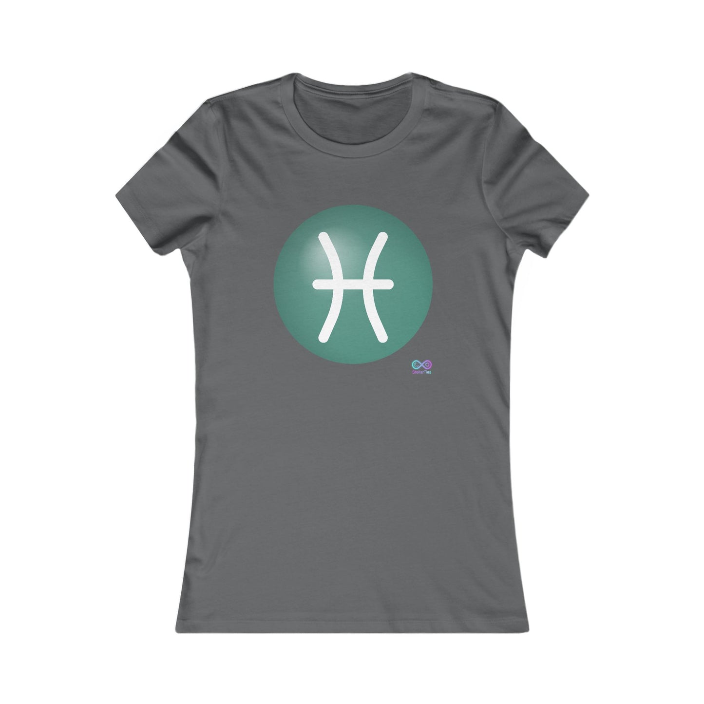 Women's Pisces Zodiac Glyph Tee