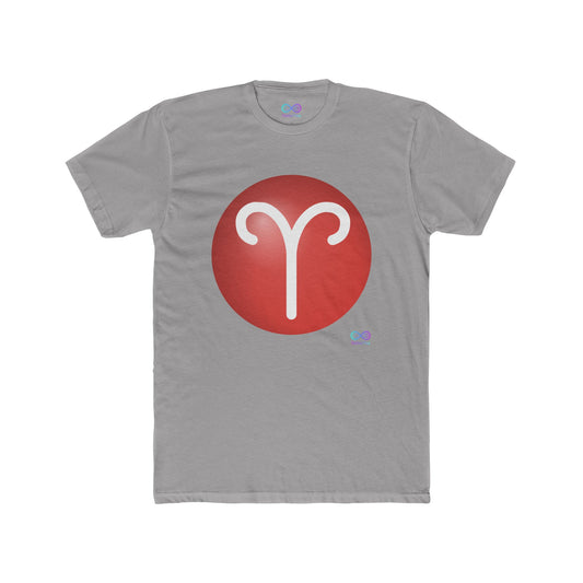 Men's Aries Zodiac Symbol Tee