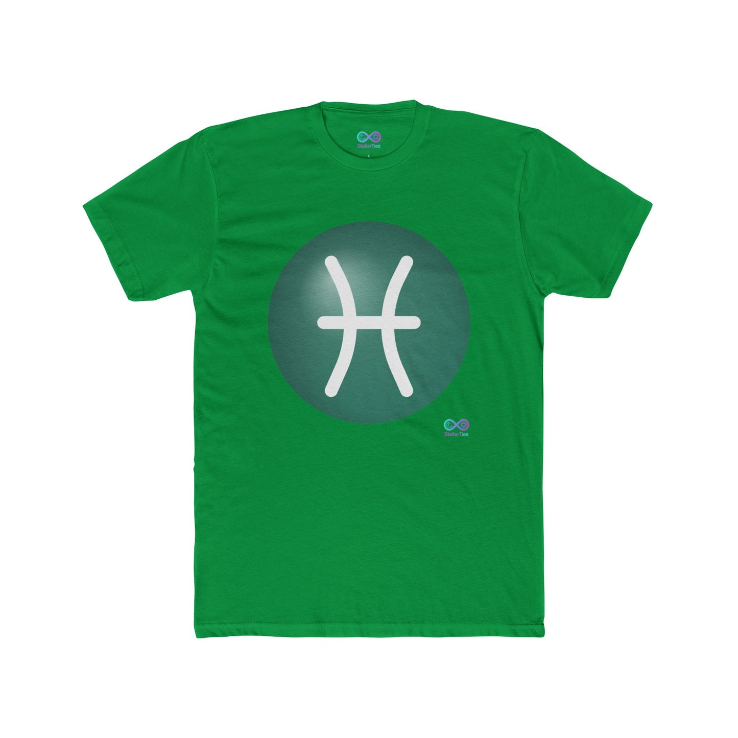 Men's Pisces Zodiac Symbol Tee