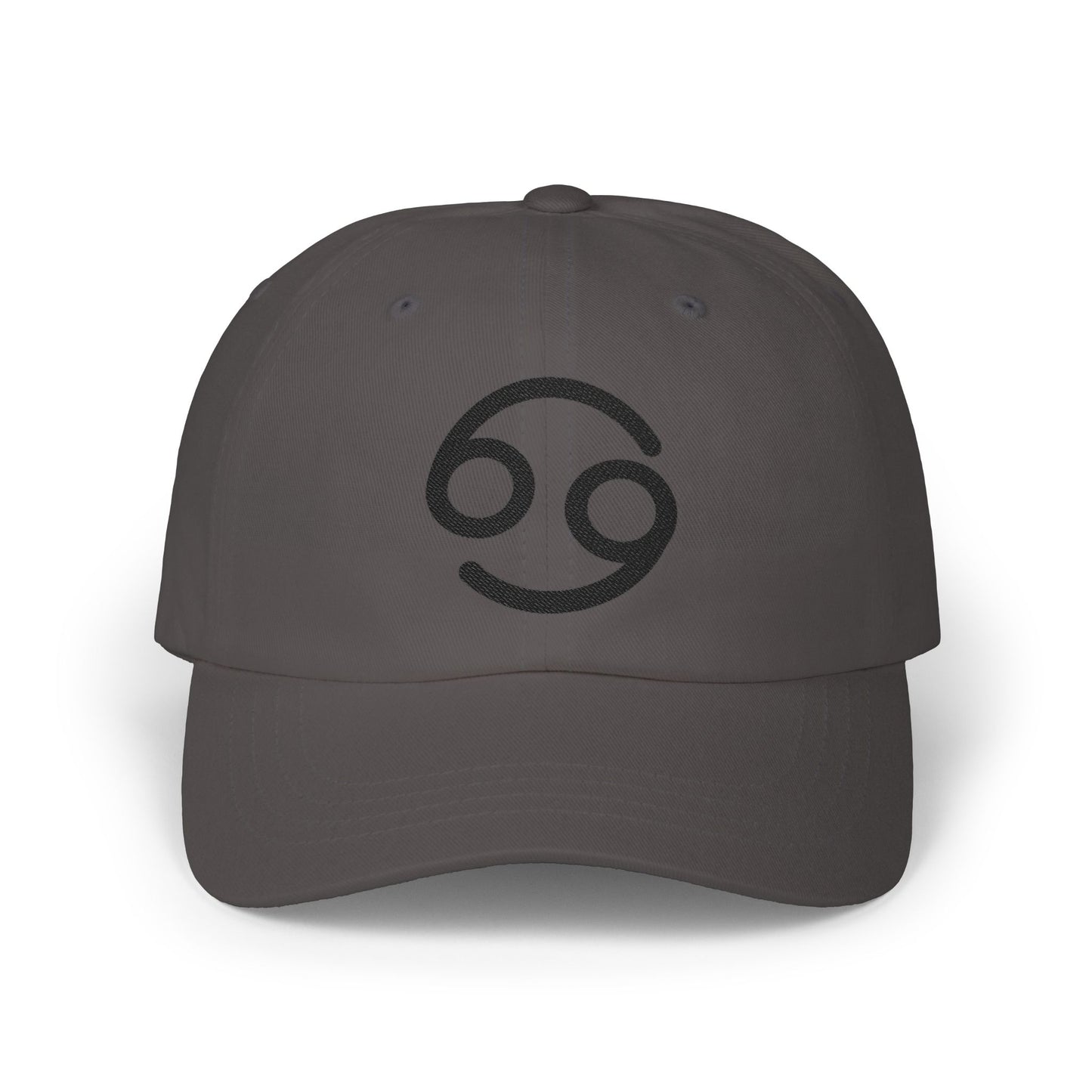 Cancer Zodiac Hat — Black Glyph